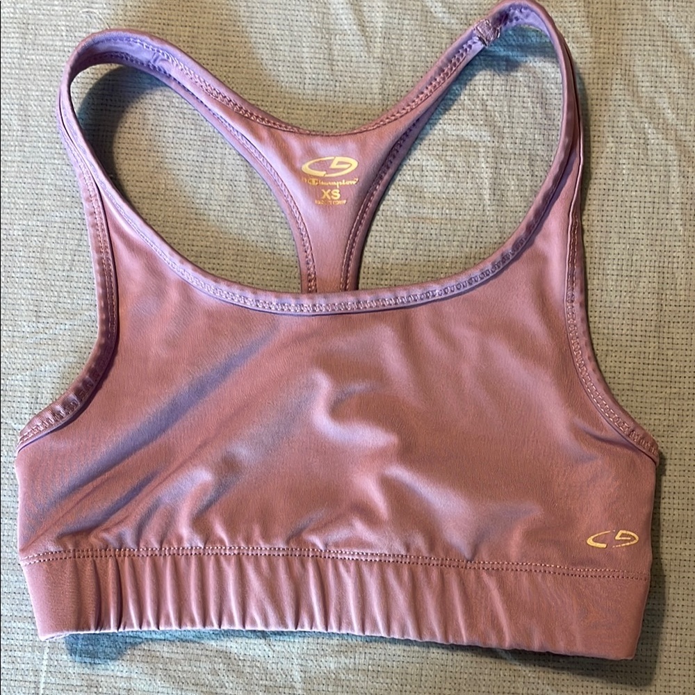 Champion Purple Racerback Sports Bra